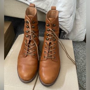 Madewell Lace-up boots